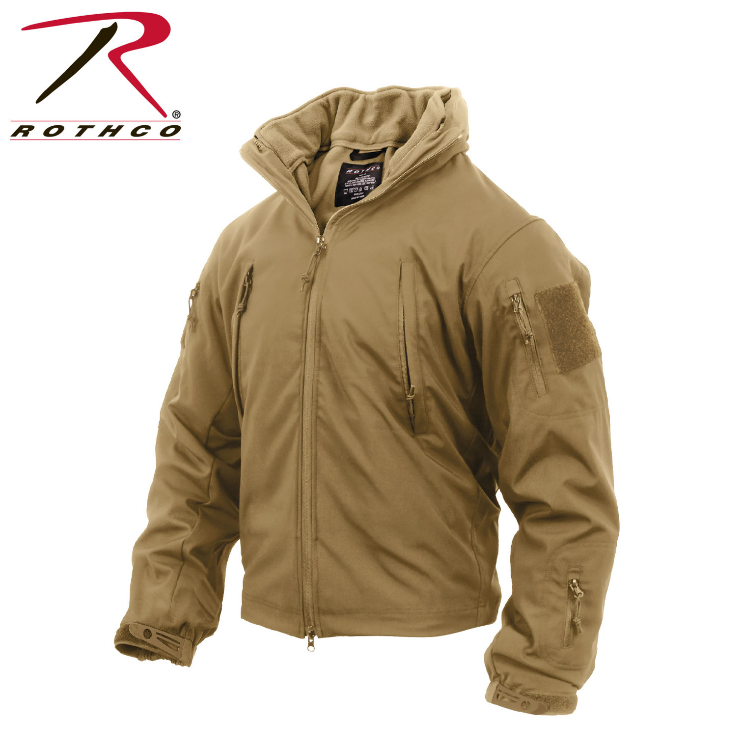 Rothco 3-in-1 Spec Ops Soft Shell Jacket - Coyote Brown