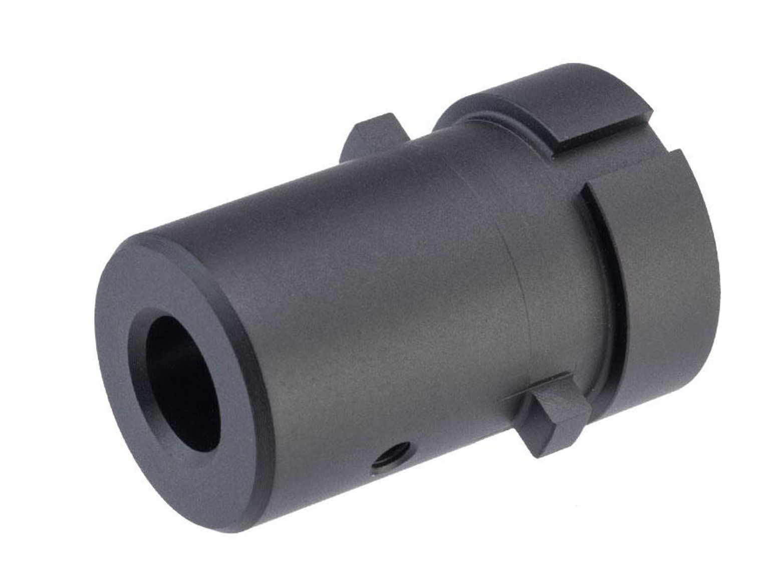 Guns Modify Lightweight Outer Barrel Adapter for M4/M16 Gas Blowback Airsoft Rifle Barrels