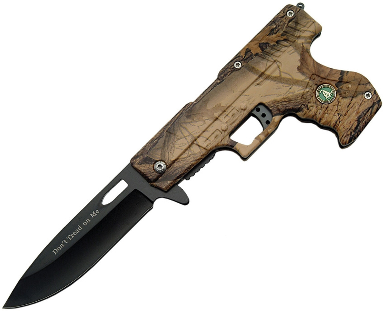 Gun Linerlock Camo Dont Tread