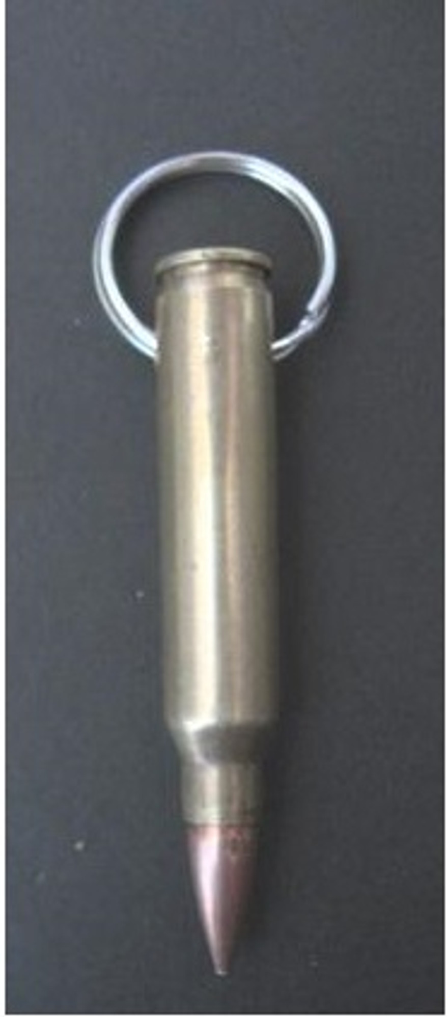 Brass Bullet Key Chain - 0.308