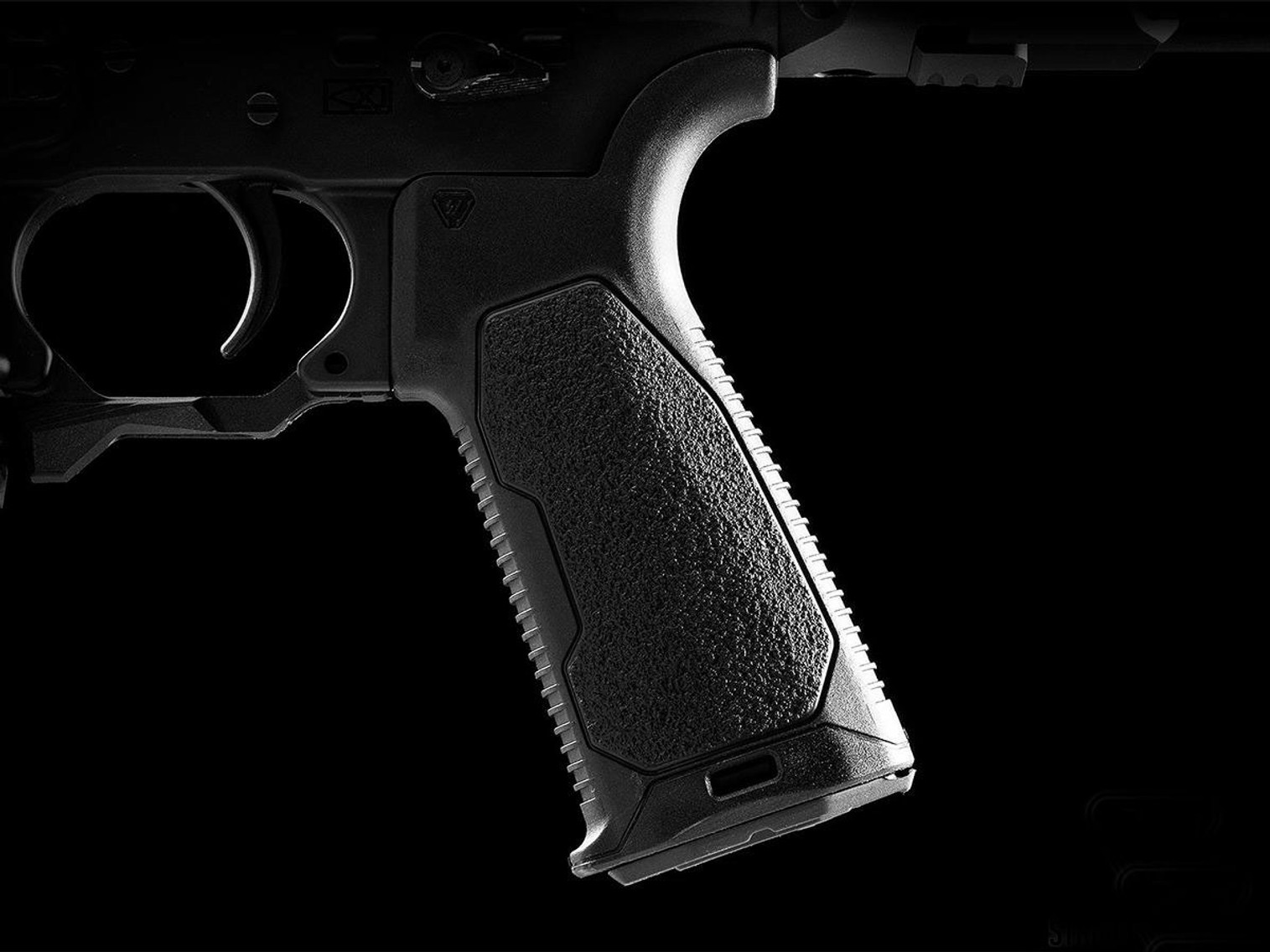 Strike Industries AR Overmolded Enhanced Pistol Grip (Black)