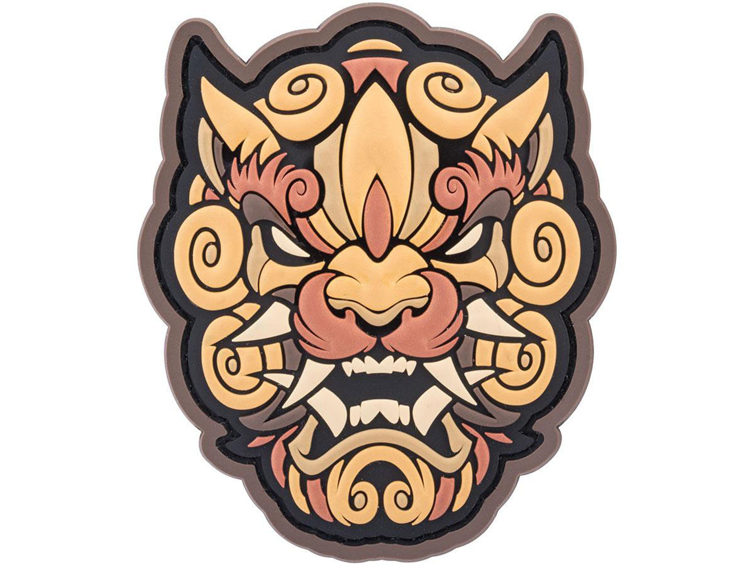 Mil-Spec Monkey "Foo Dog Head 1" PVC Morale Patch