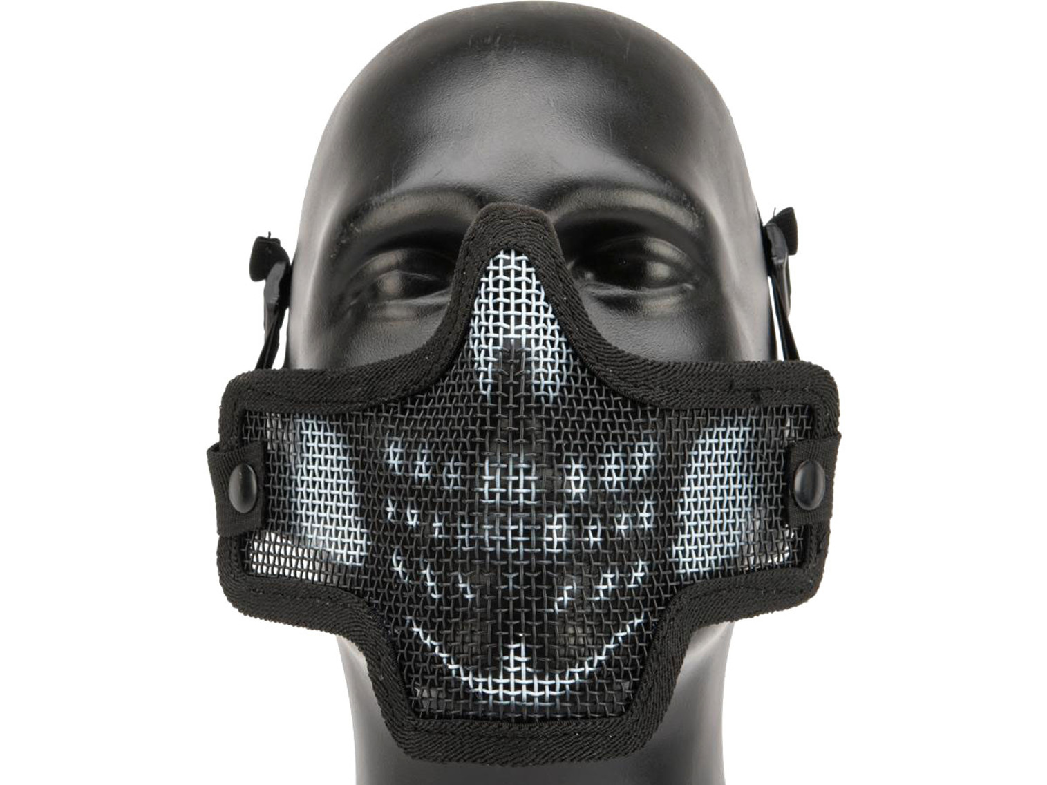 Kilo 2G Mesh Half Face Mask By Valken - Skull