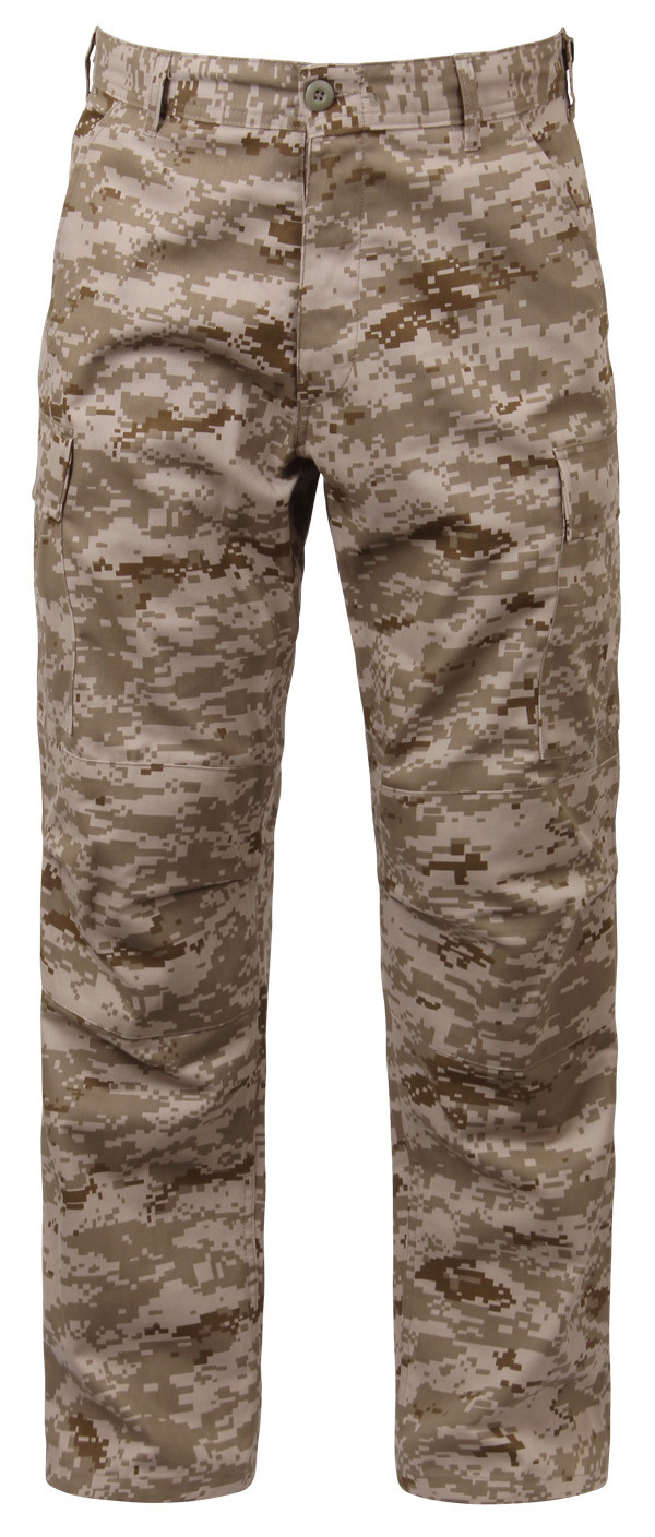 Rothco Camo Tactical BDU Pants - 6 Color Desert Camo - Hero Outdoors