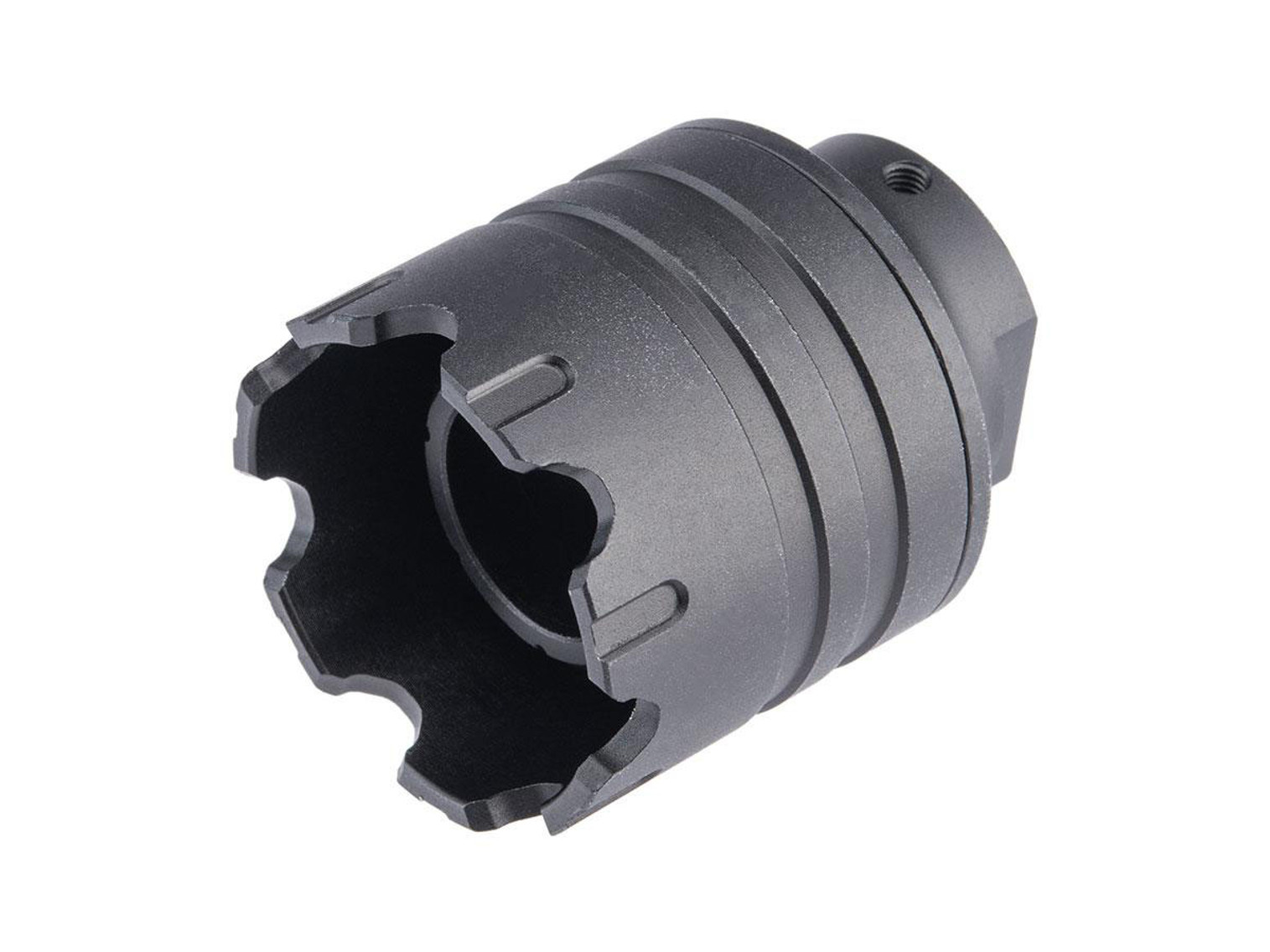 Matrix Aluminum Flash Hider for Airsoft AEG Rifles (Type: 14mm CCW)