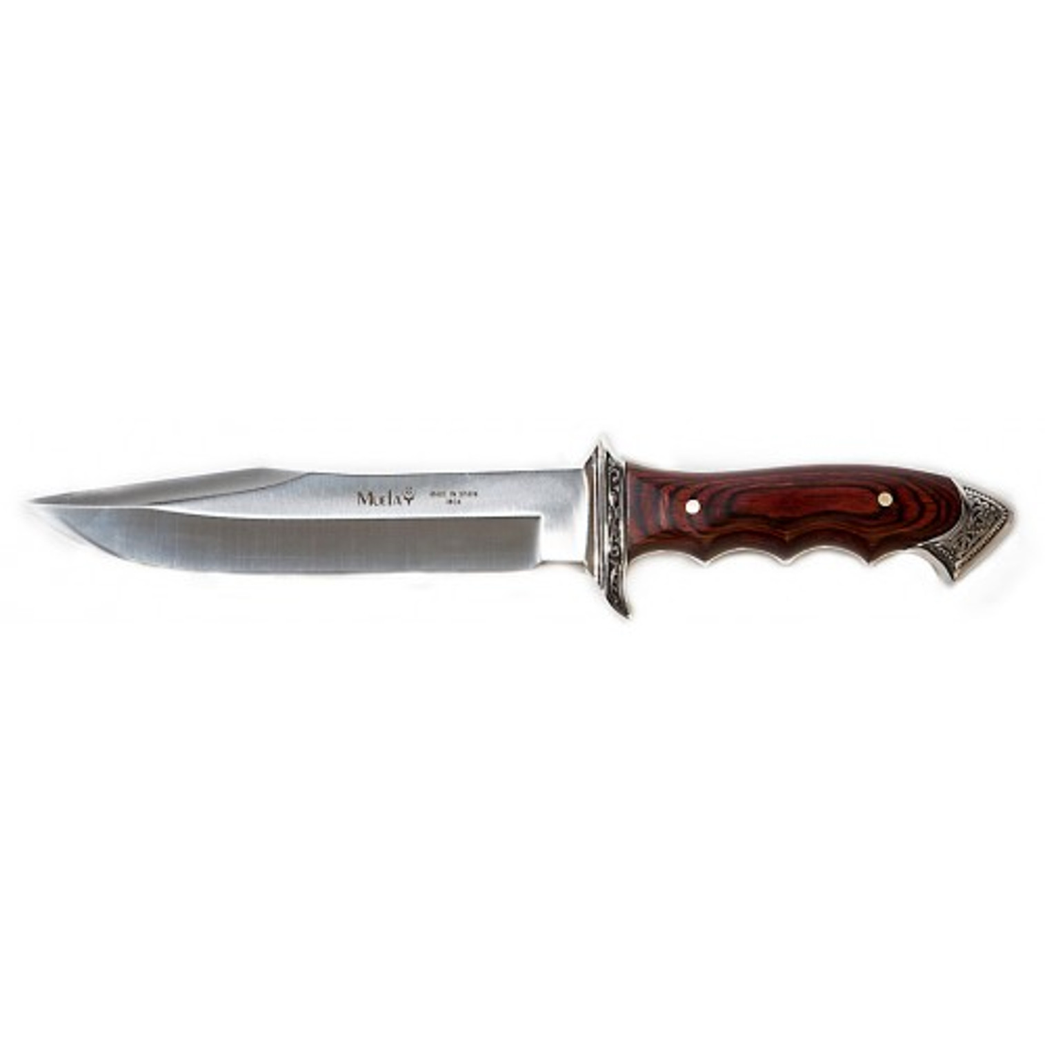 MUELA 21833, 420H, 6-1/4" Fixed Blade Hunting Knife, Rosewood Handle