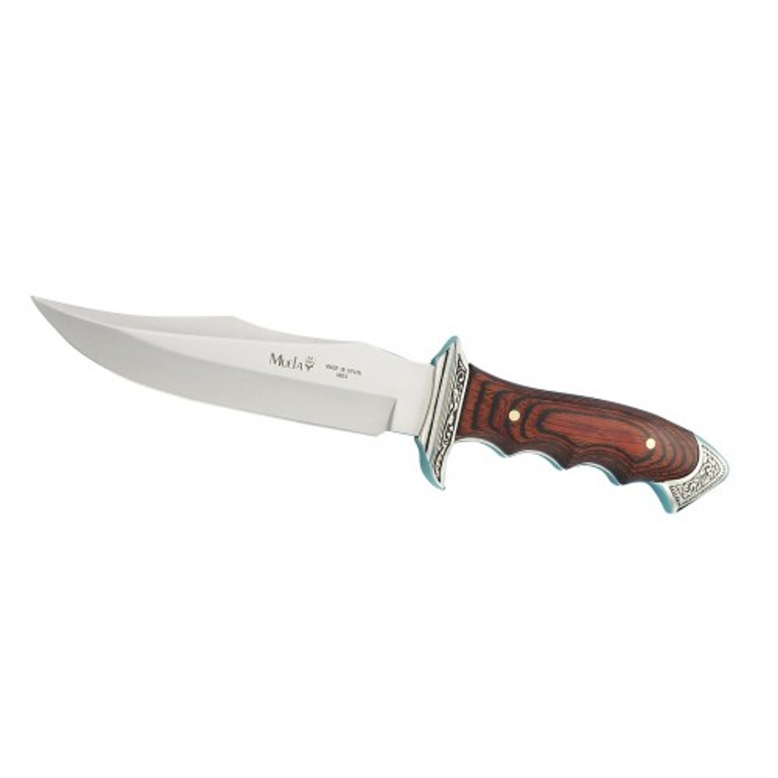 MUELA 21733, 420H, 6-1/4" Fixed Blade Hunting Knife, Rosewood Handle