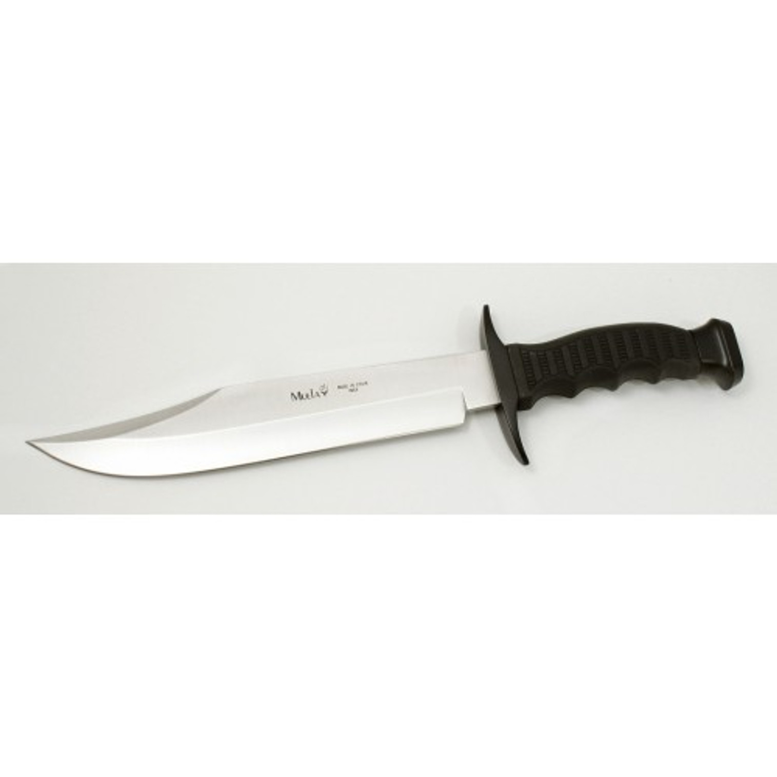 MUELA 95-221, 420H, 8-5/8" Fixed Blade Mountain Knife, Black Handle