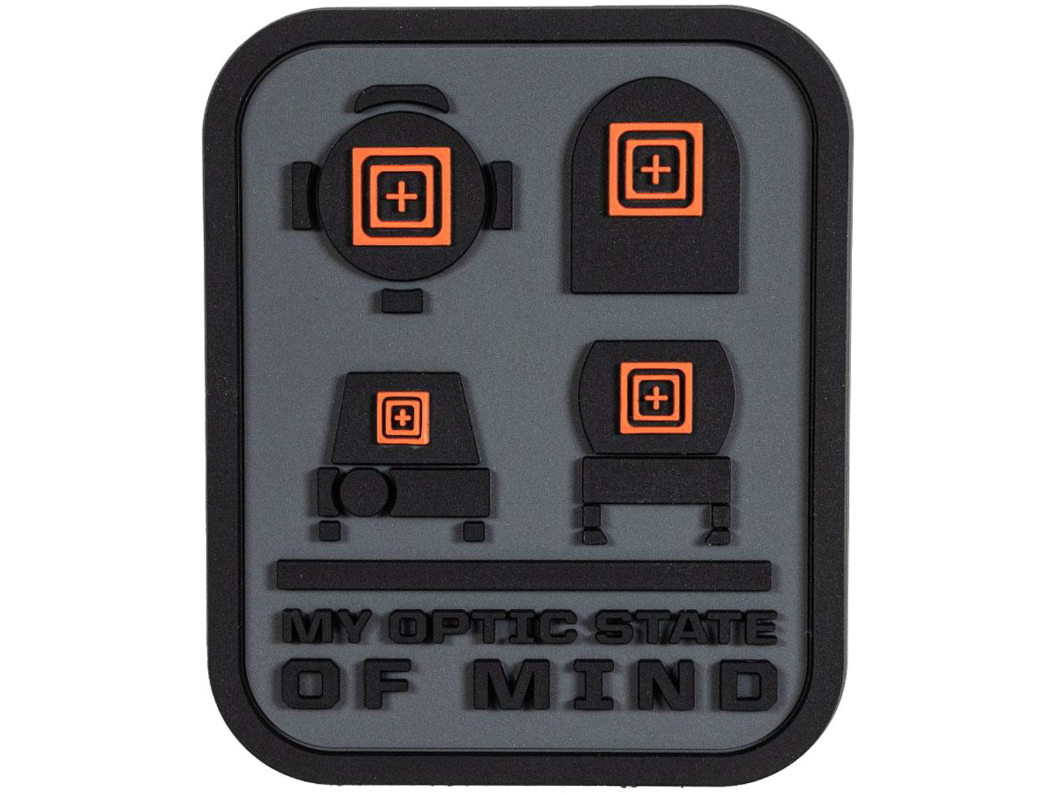 5.11 Tactical "OPTIC STATE OF MIND" Hook & Loop PVC Morale Patch