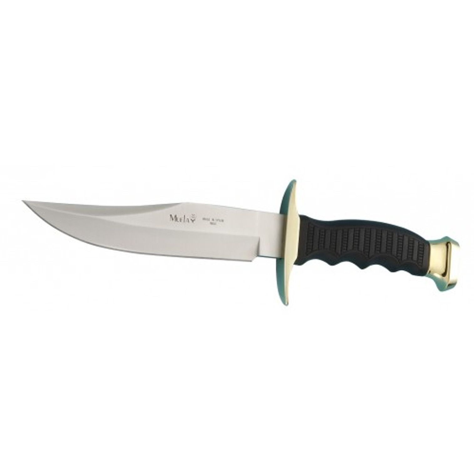 MUELA BUFALO-17R, X50CrMoV15, 6-1/2" Fixed Blade Hunting Knife, Coral Pakkawood Handle