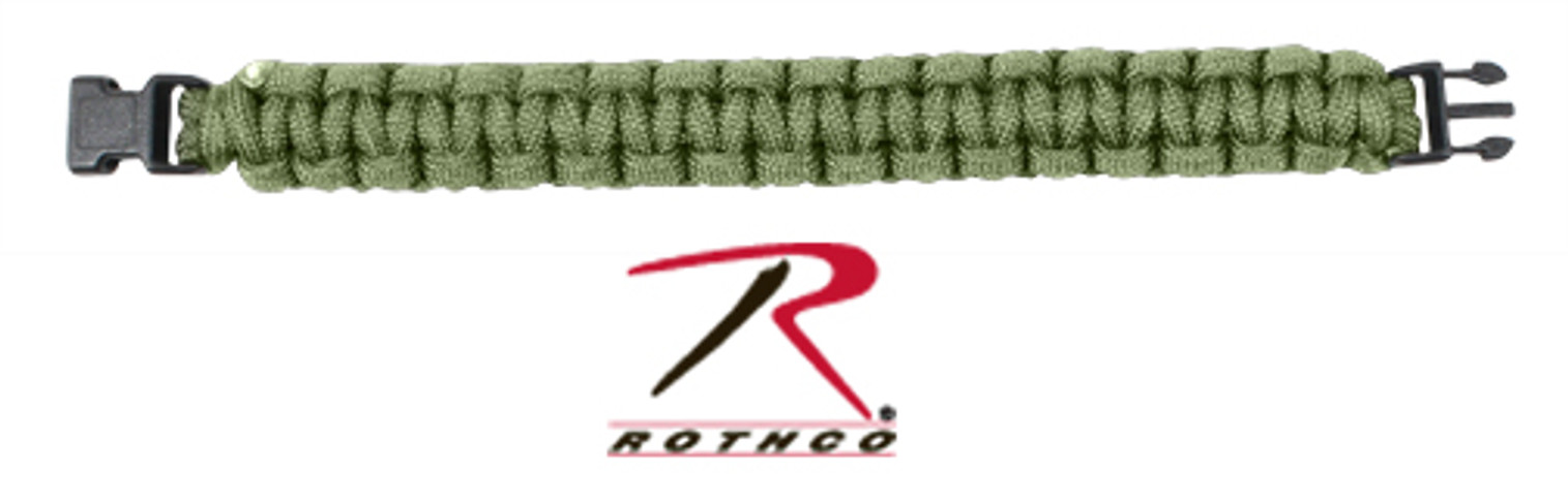 Rothco Paracord Bracelet - Olive Drab