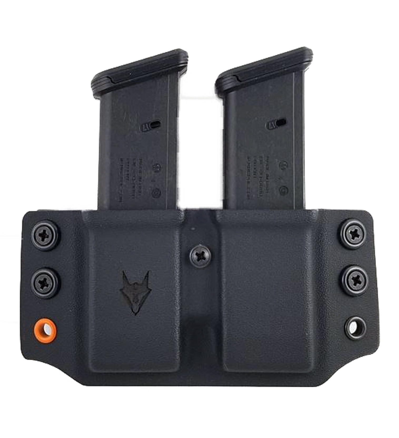 Wyvern Glock 9/40 Pancake Double Mag Pouch Black