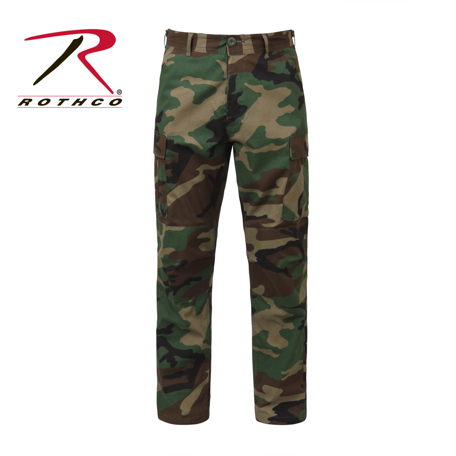 Rothco Rip-Stop Pants BDU - Woodland Camo