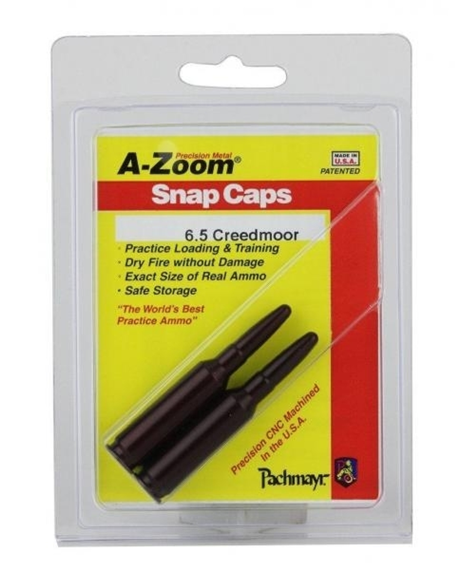 A-Zoom 6.5 Creedmoor Snap Caps 2/Pkg