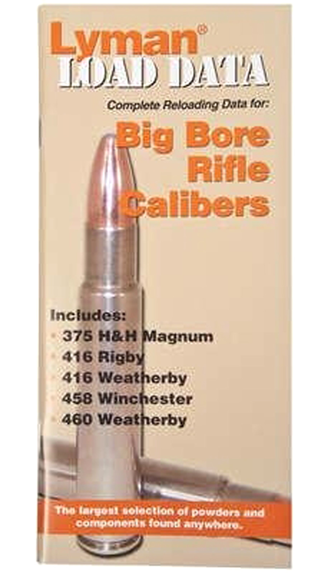 Load Data Book Big Bore Rifle Calibers