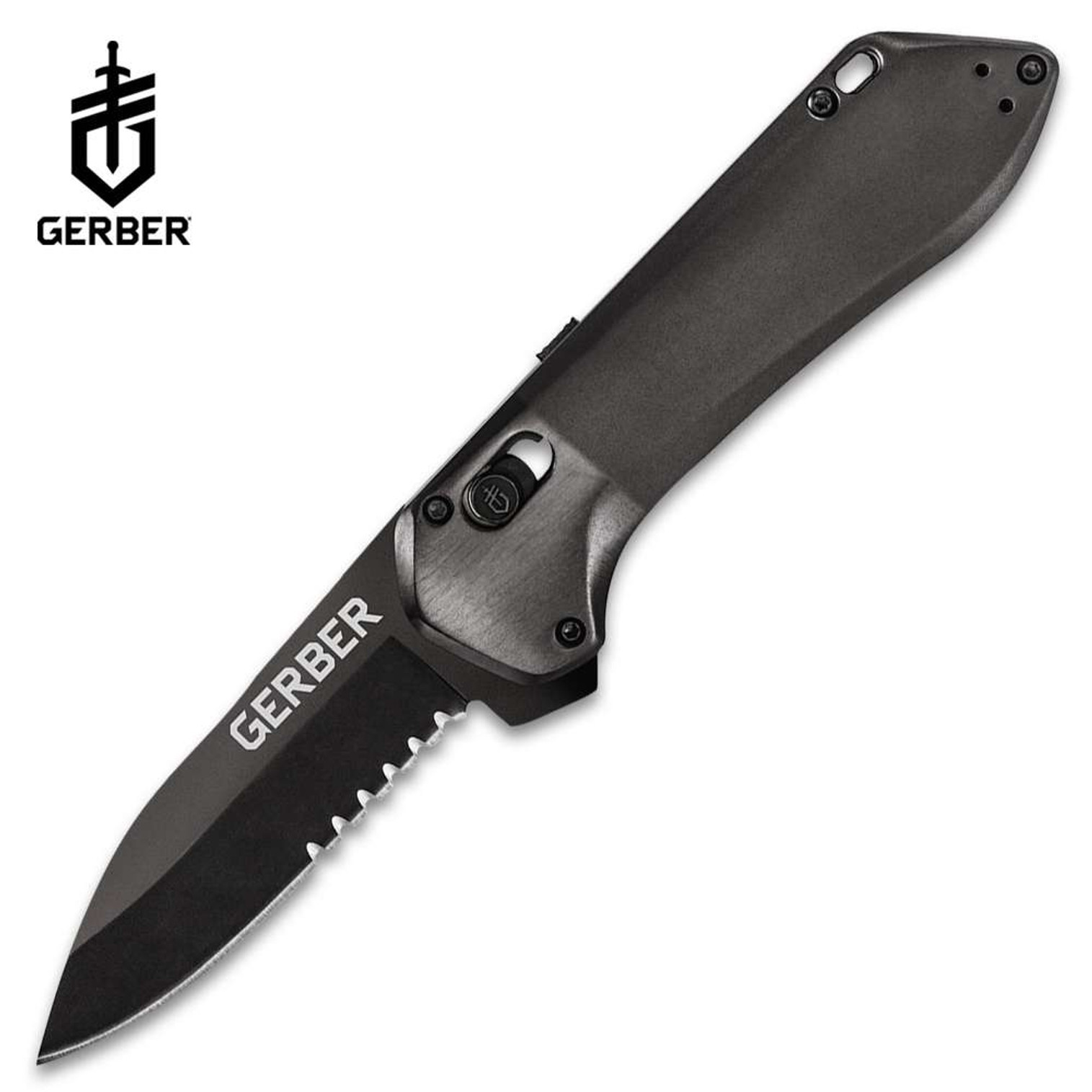Gerber Black Highbrow Compact Pocket Knife