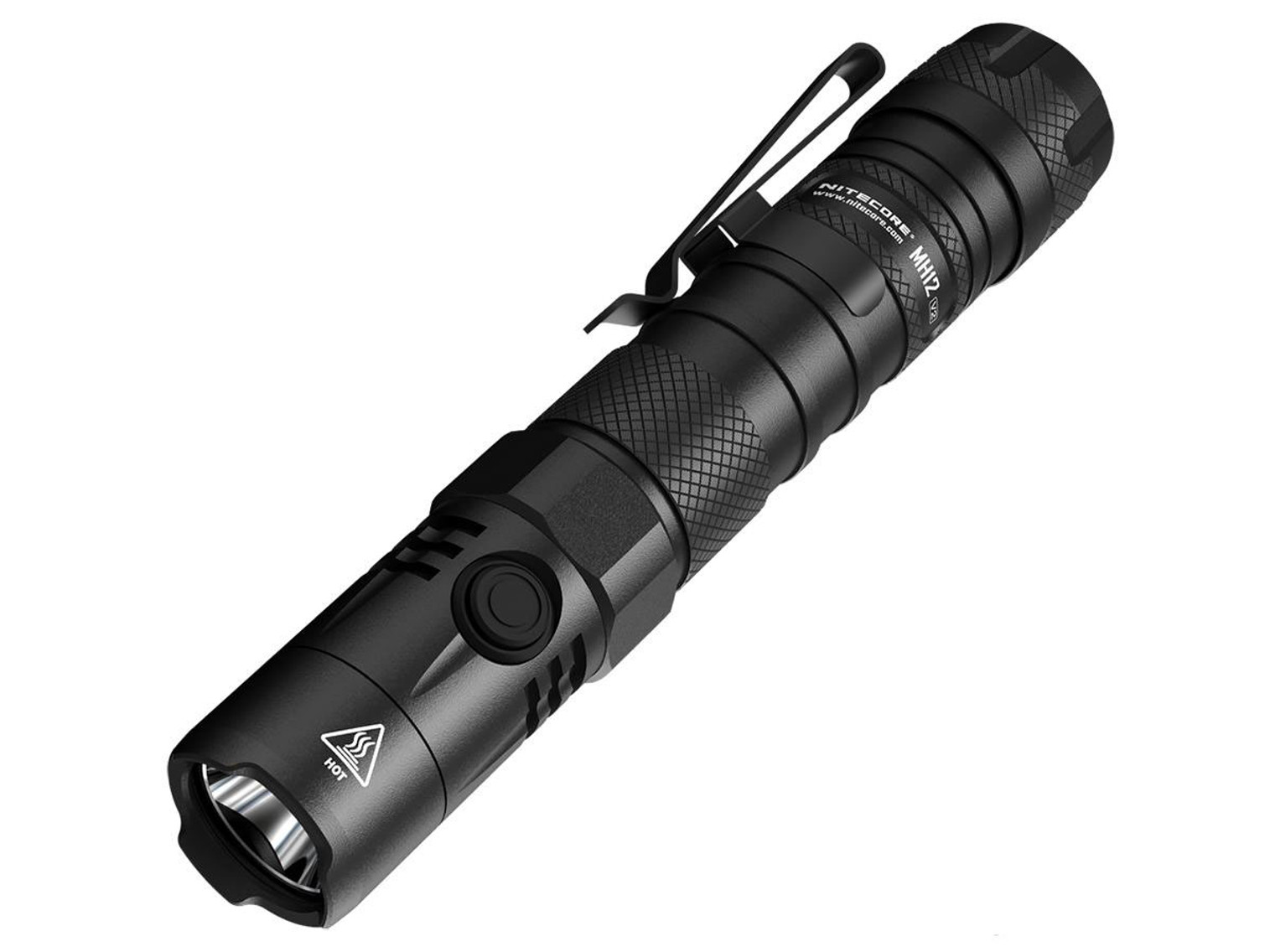 NiteCore MH12 V2 Next Generation Dual Fuel 1200 Lumen Multiuse Handheld Flashlight