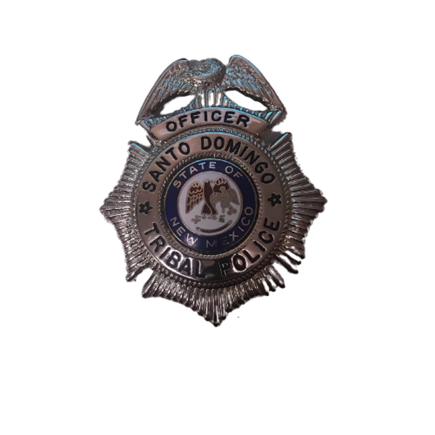 Santo Domingo Tribal Police Officer Badge