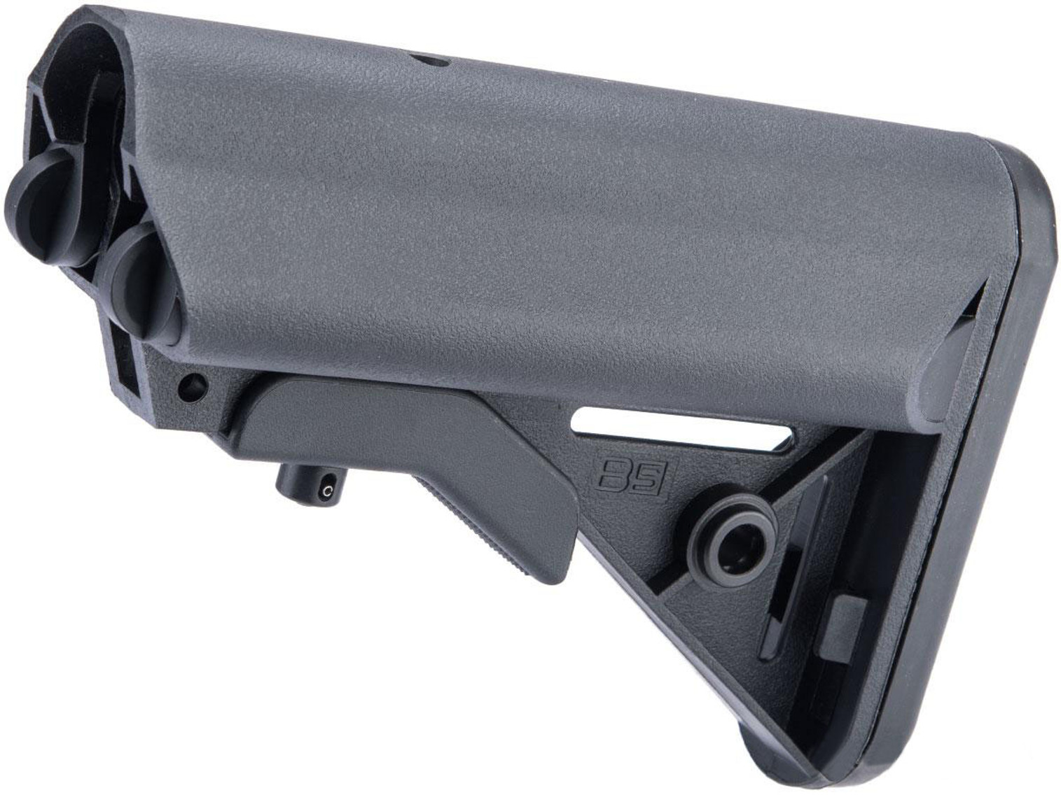 B5 Systems Enhanced SOPMOD Mil Spec Stock w/ Built In Quick Detach Mounts (Color: Black)