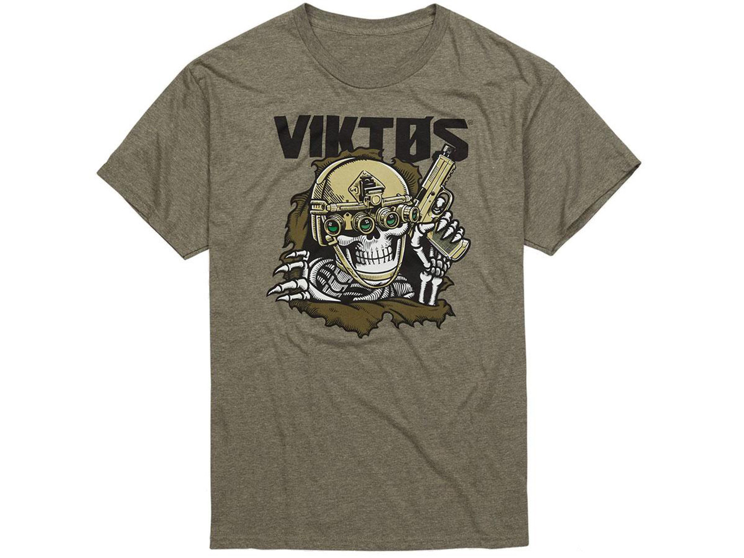 Viktos "Breacher Tee" Shirt (Color: Sage Heather)