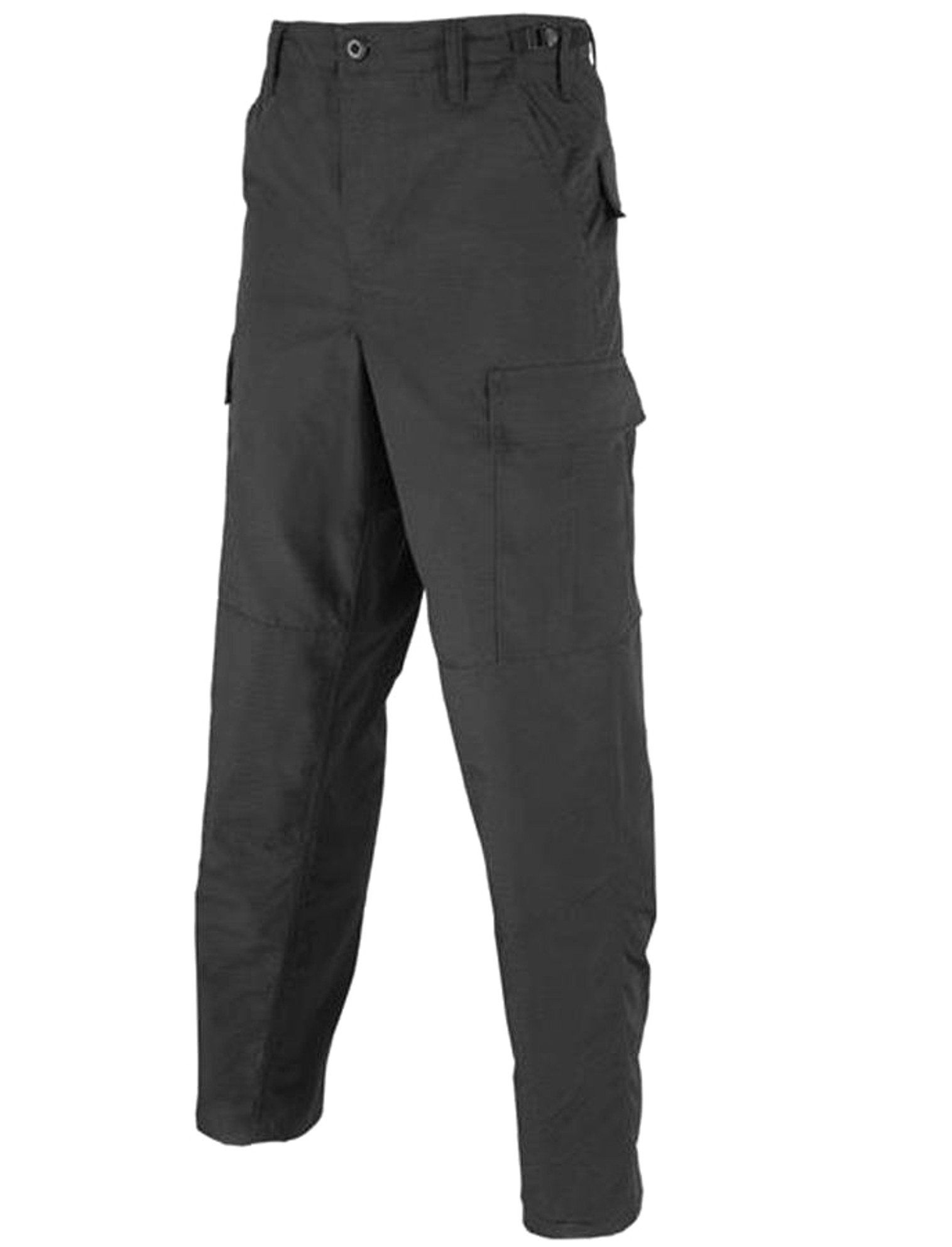 Tru-Spec 65/35 Poly Cotton Rip-Stop BDU Pants (Color: Black / Small-Regular)