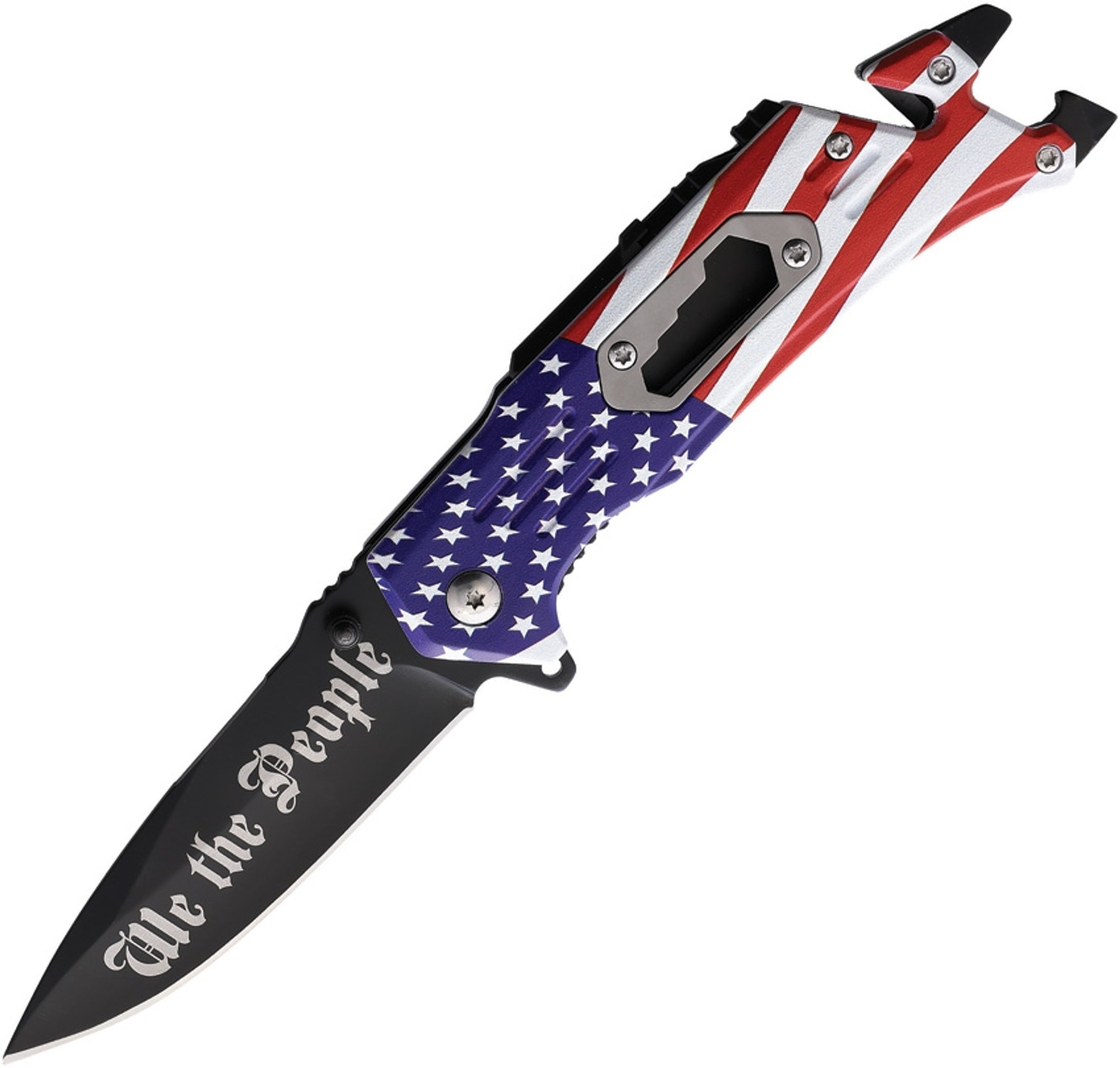 American Flag Linerlock A/O STT2702