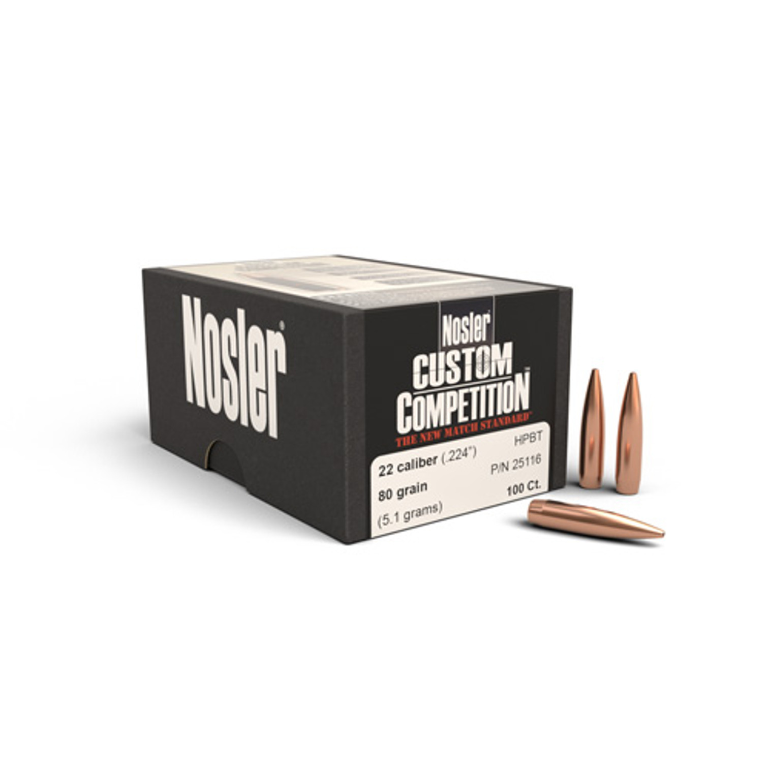 .224 Dia 80Gr Hpbt Custom Competition