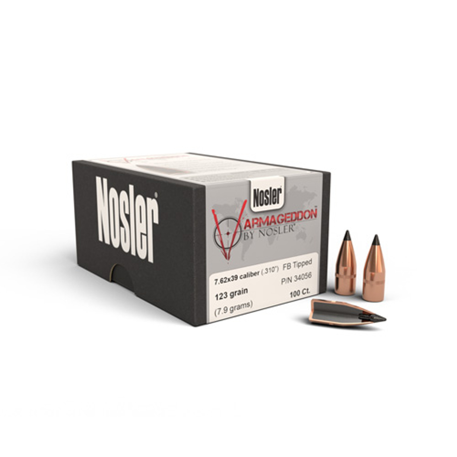 .310 Dia 7.62 X 39 123Gr Fb Tipped 100 Per Box