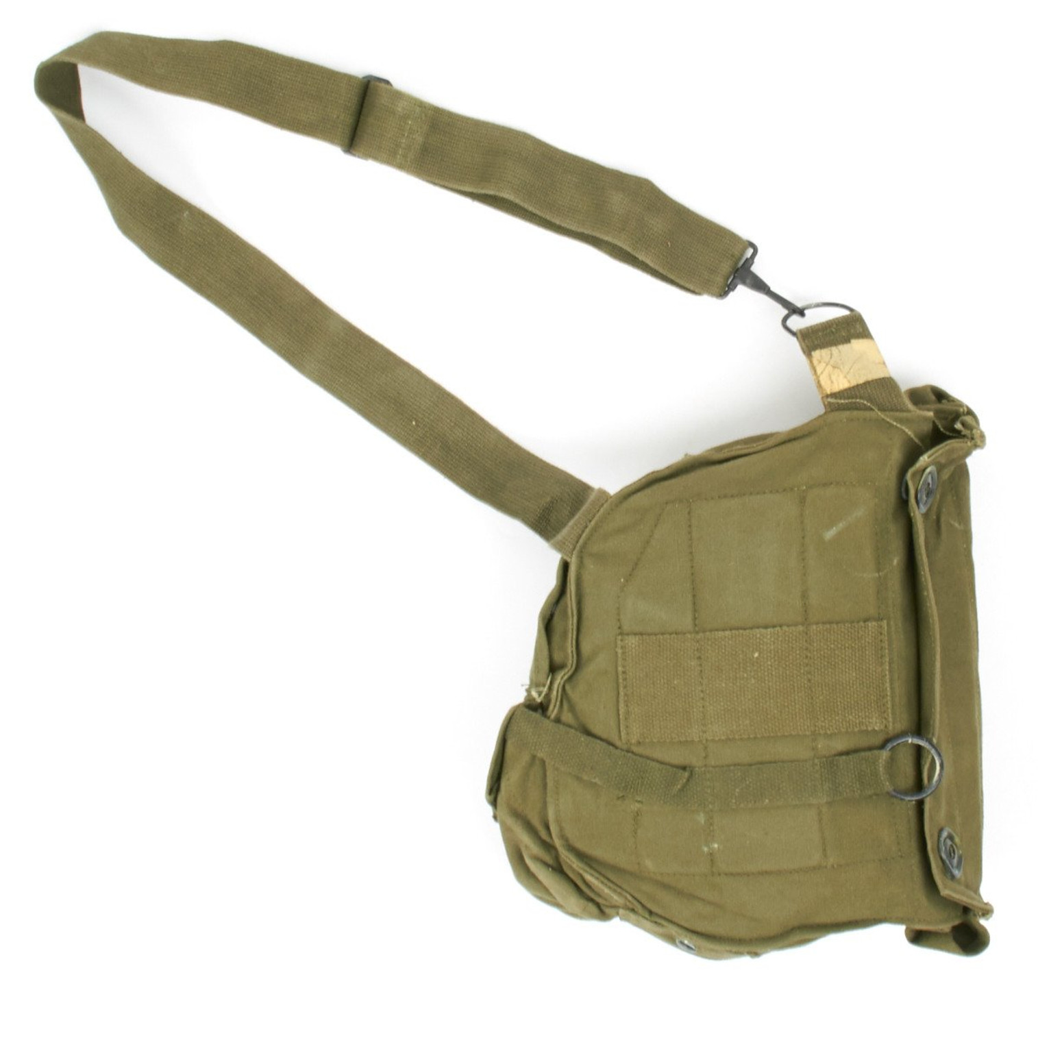 U.S. Armed Forces Vietnam Era M17 Gas Mask Bag w/Carry Strap 