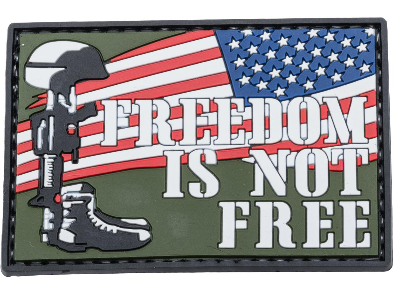 5ive Star Gear "Freedom Is Not Free" PVC Morale Patch