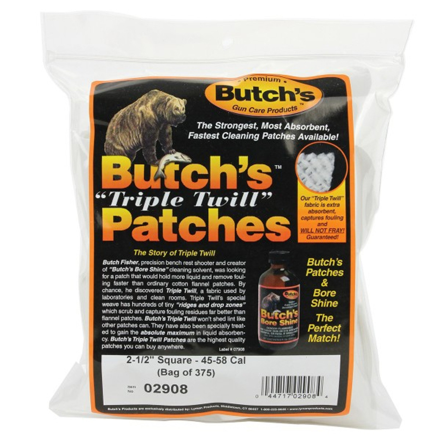 Butch's Patches 45-58 Cal Per/375