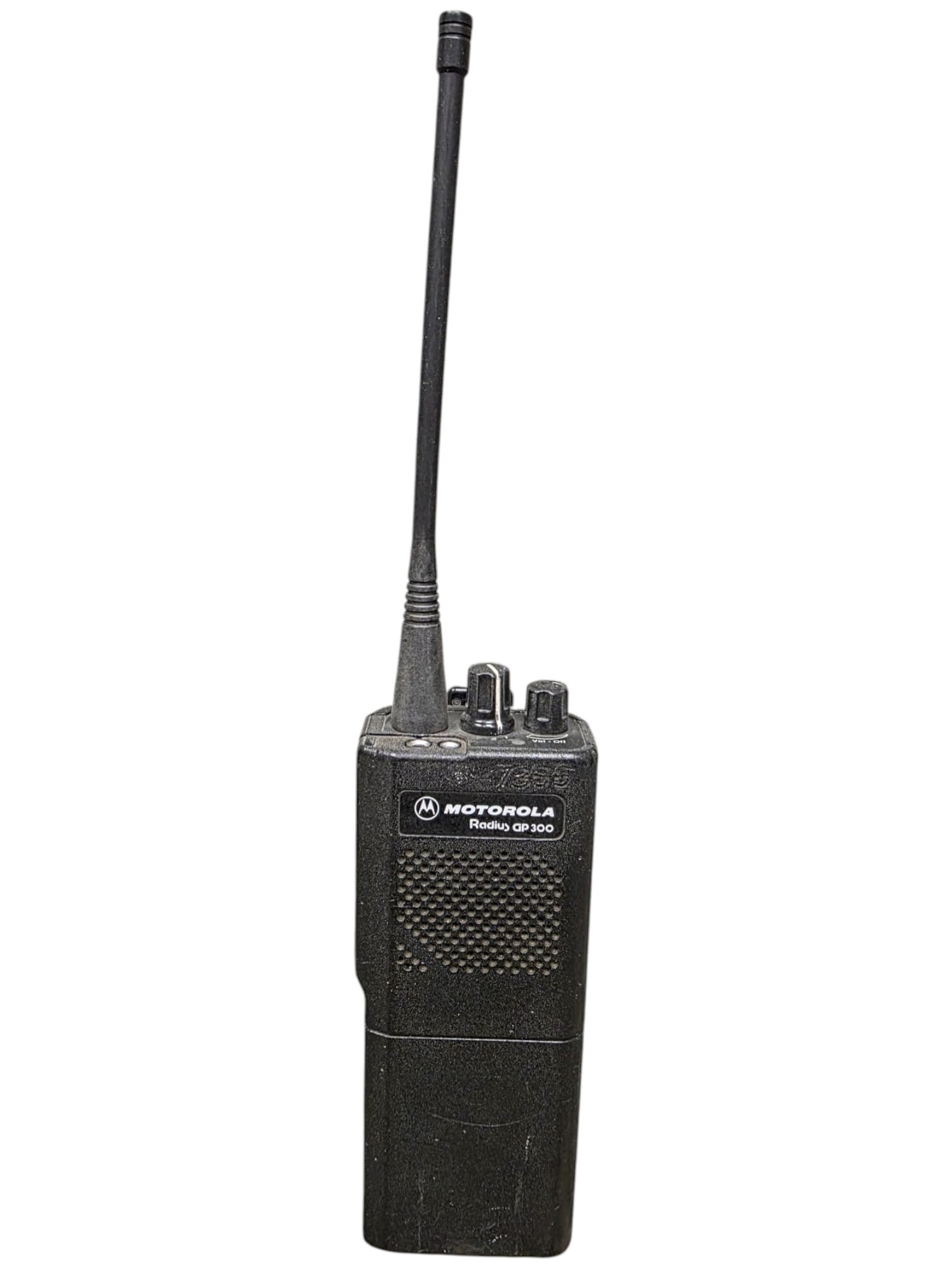 Motorola GP300 Radius Two Way Radio  w/ Charger Base & Antenna