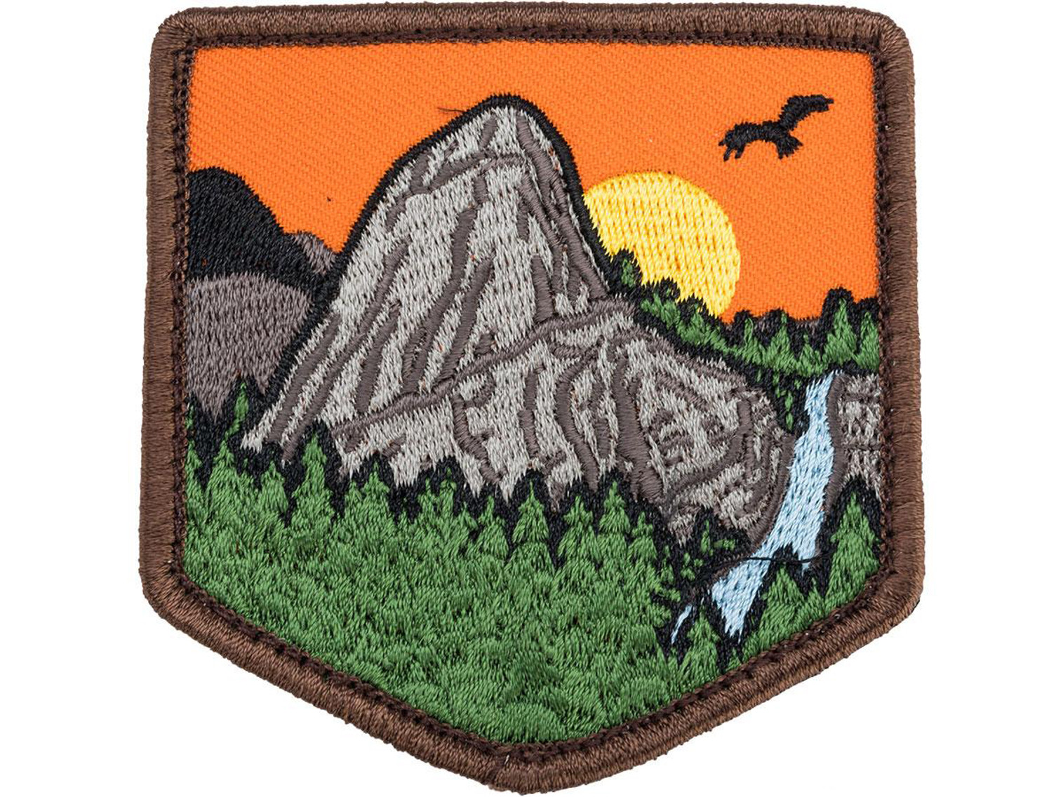 Mil-Spec Monkey "Mountain Adventure 1" Embroidered Morale Patch (Color: Full Color)
