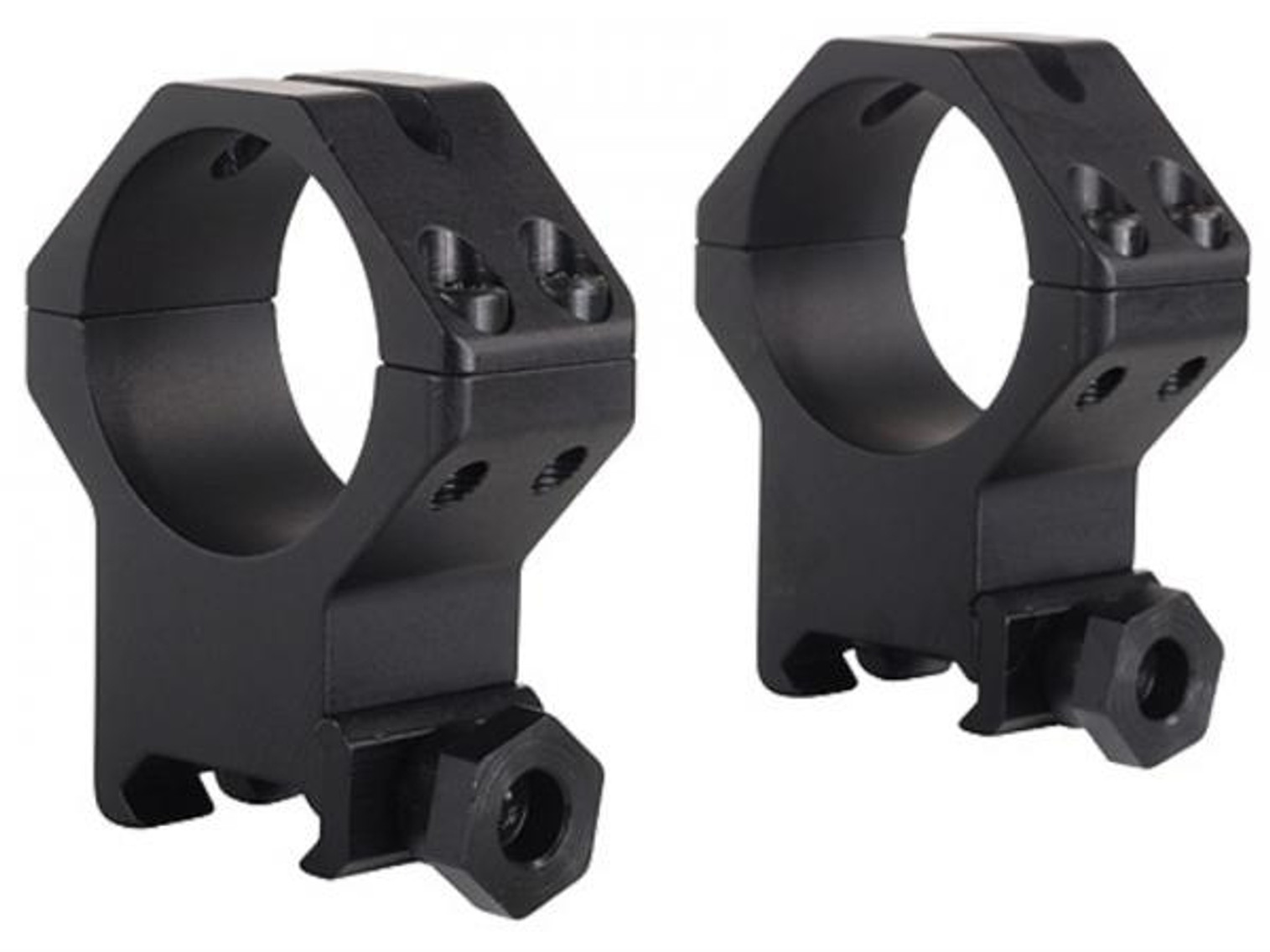 Four Hole Tactical Rings 30Mm X-high Matte