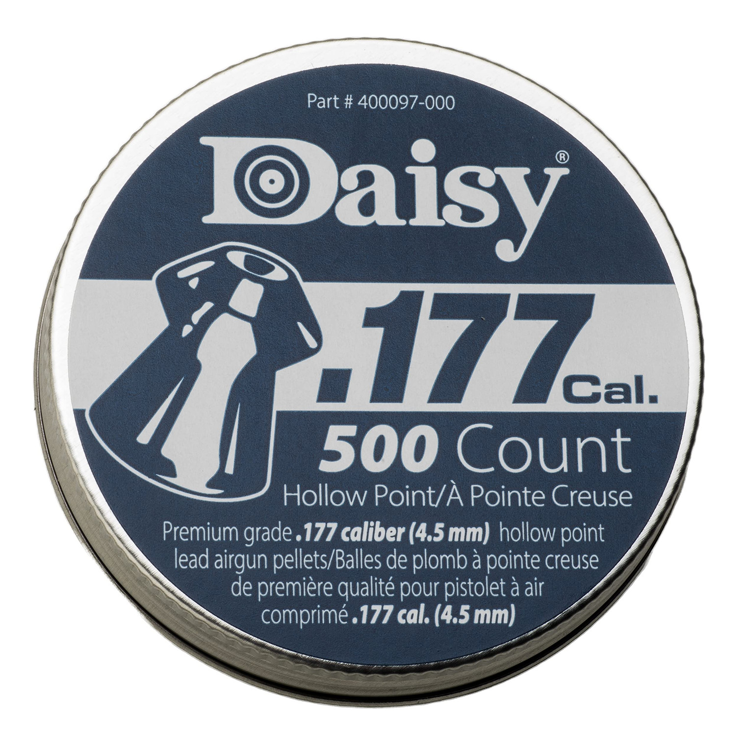 .177 Cal Hollow Point Pellets 500/Tin .177 Cal Hollow Point Pellets 500/Tin