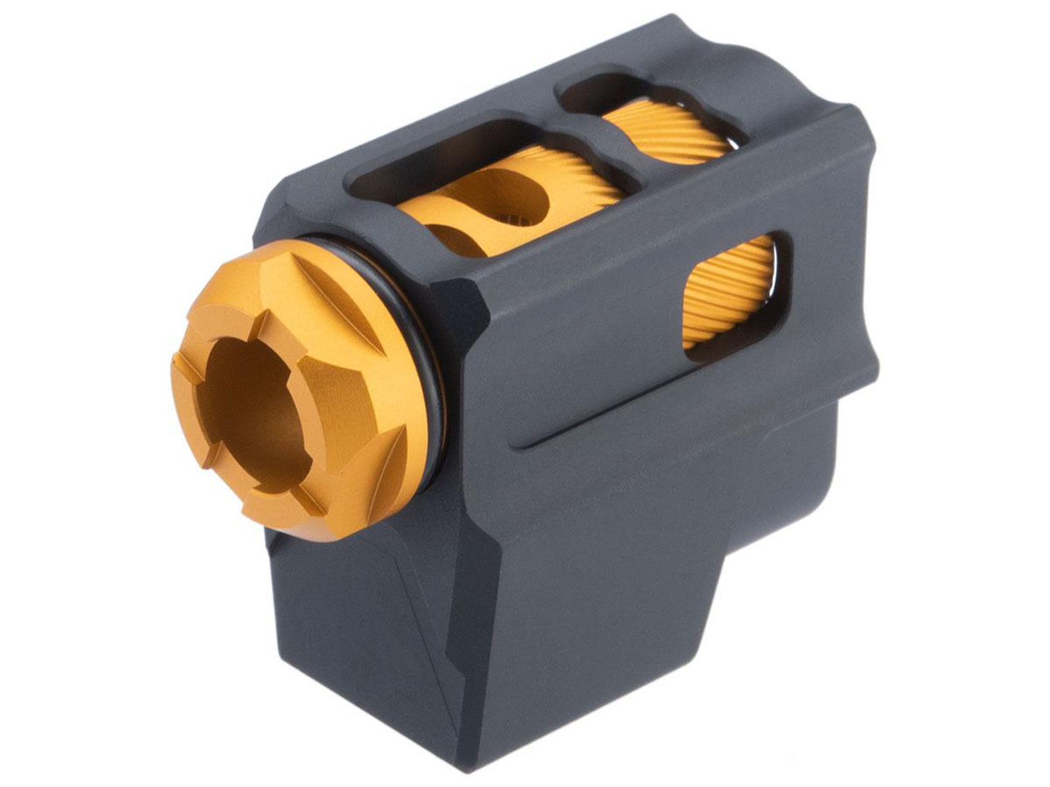 MITA CNC Aluminum Pistol Compensator for 14mm CCW Threaded Barrel