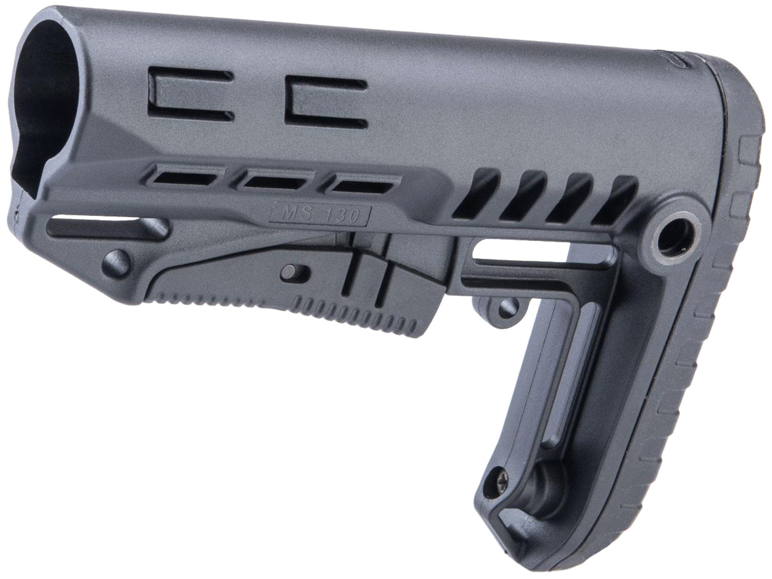 VISM DLG Compact Low Profile Adjustable Stock for M4 / M16 Series Milspec Rifles