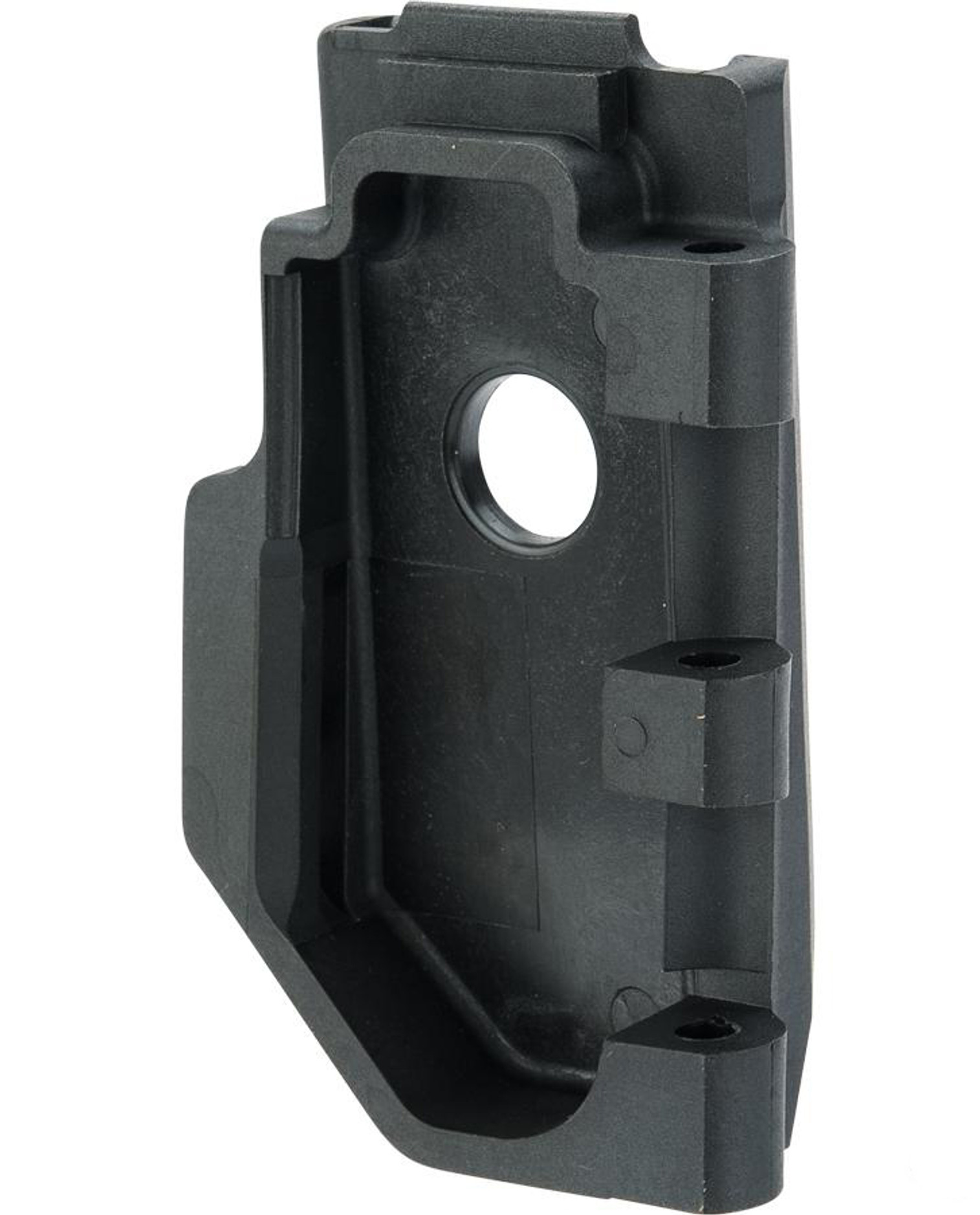 WE-Tech Reinforced Replacement Stock Hinge Connection Plate for CO2 SCAR GBB Rifles (Color: Black)