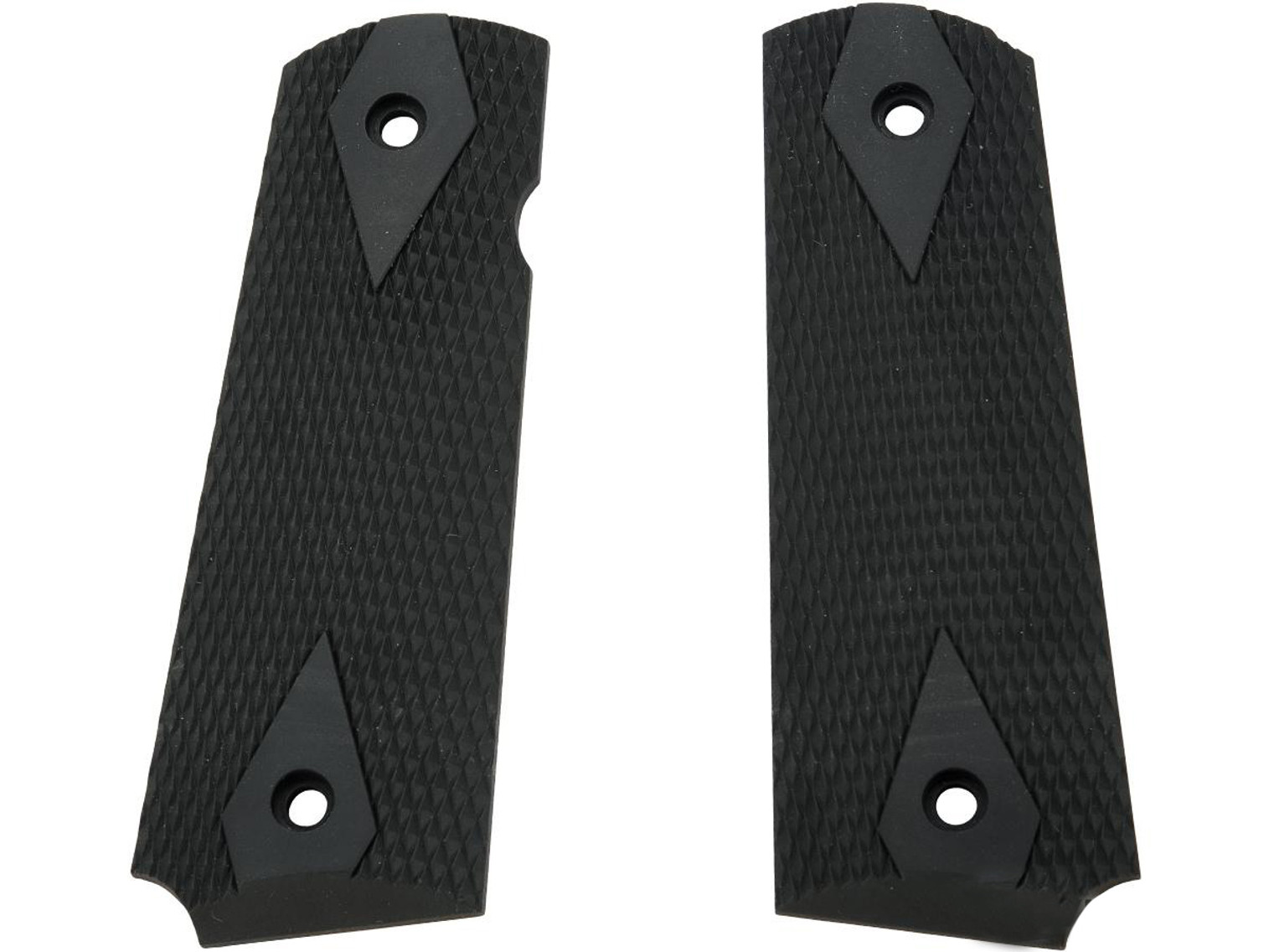 WE-Tech OEM Replacement Diamond Checkered Grip for 1911 Series Airsoft GBB Pistols 