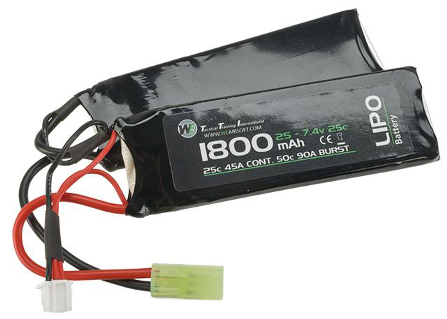 WE-Tech 7.4V 25C 1800mAh Li-Po Battery - Nunchuck Type