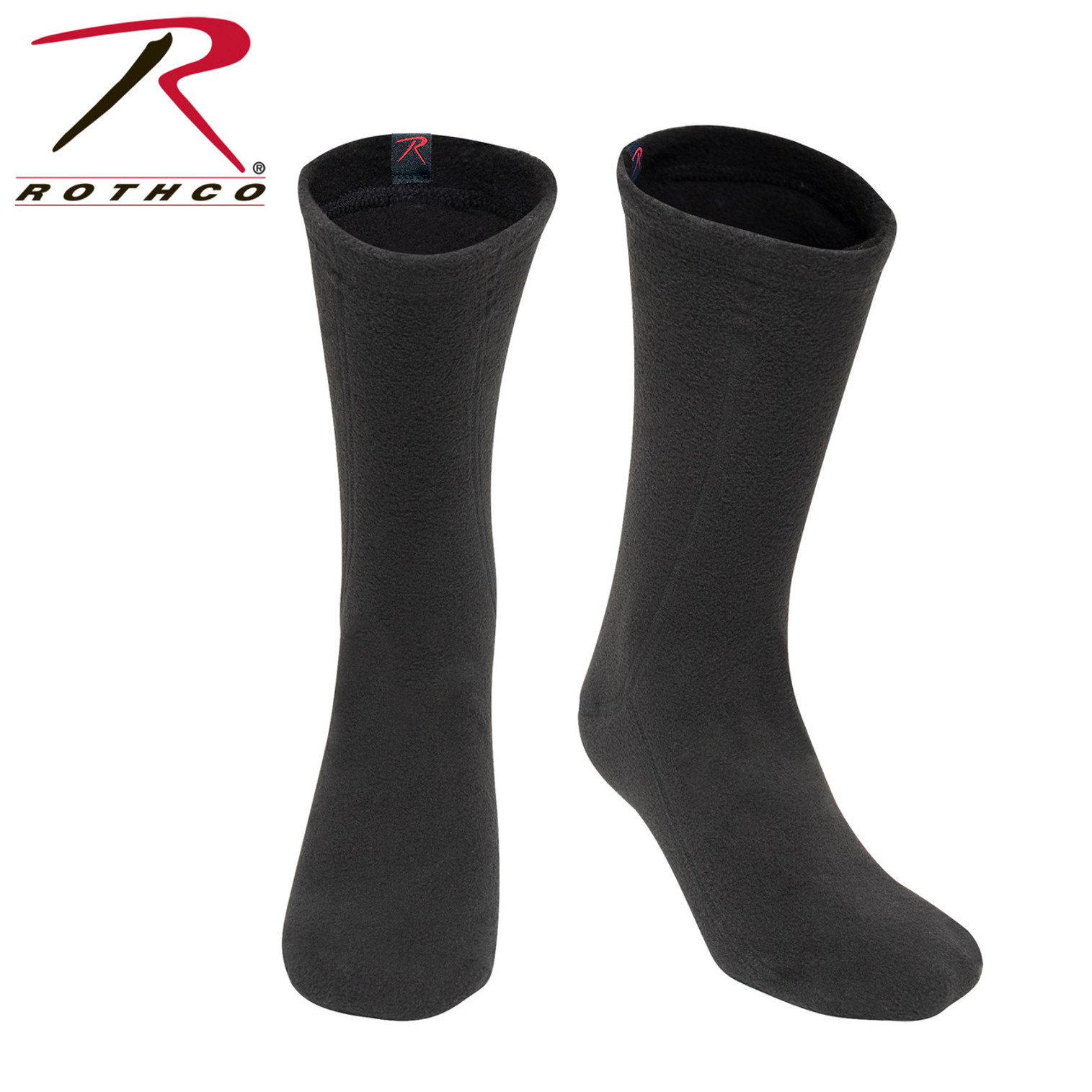 Rothco Polar Fleece Boot Liners - Black