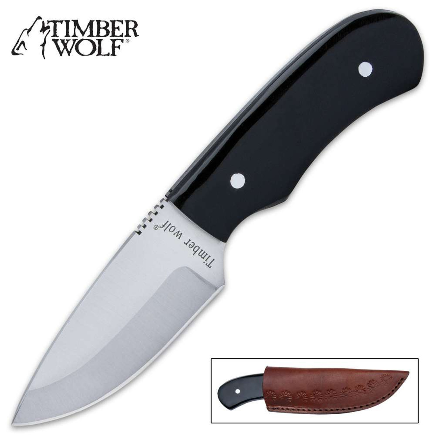 Timber Wolf Field Dressing Knife And Sheath