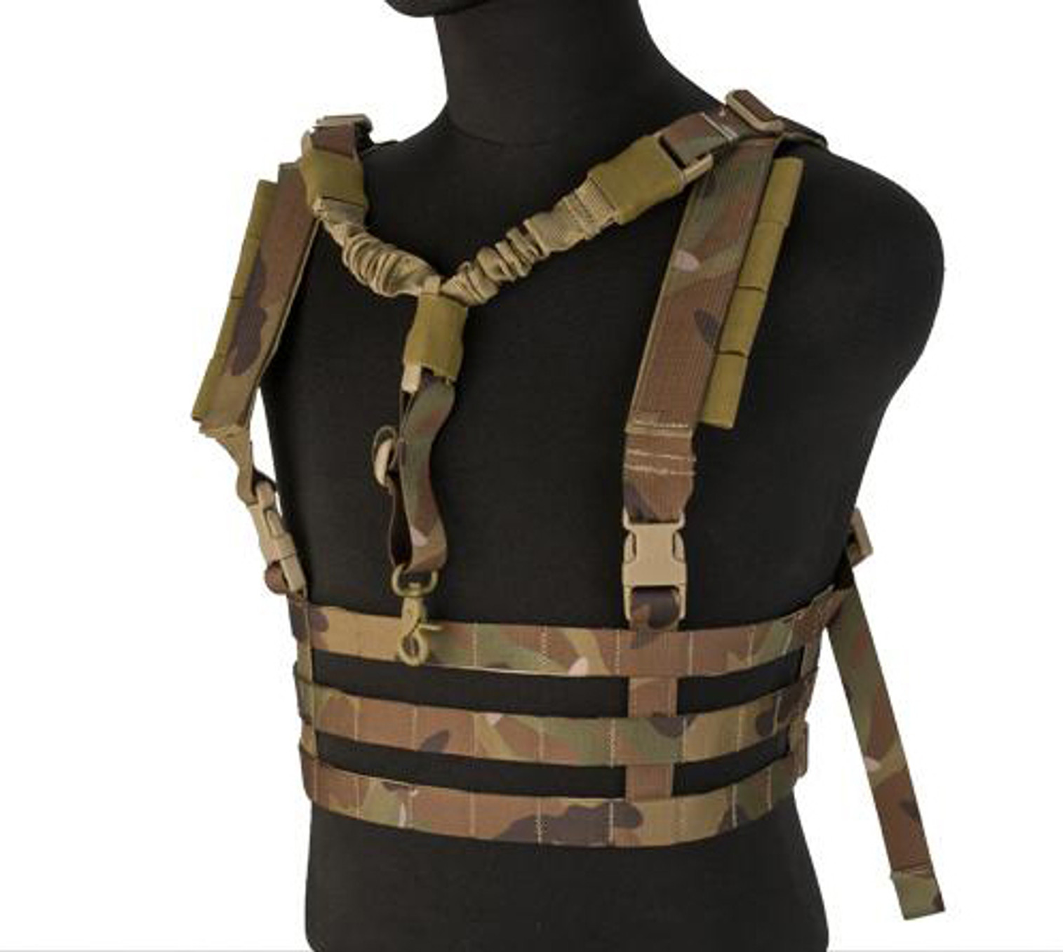 Avengers Tactical Low Profile MOLLE Chest Rig System - Camo