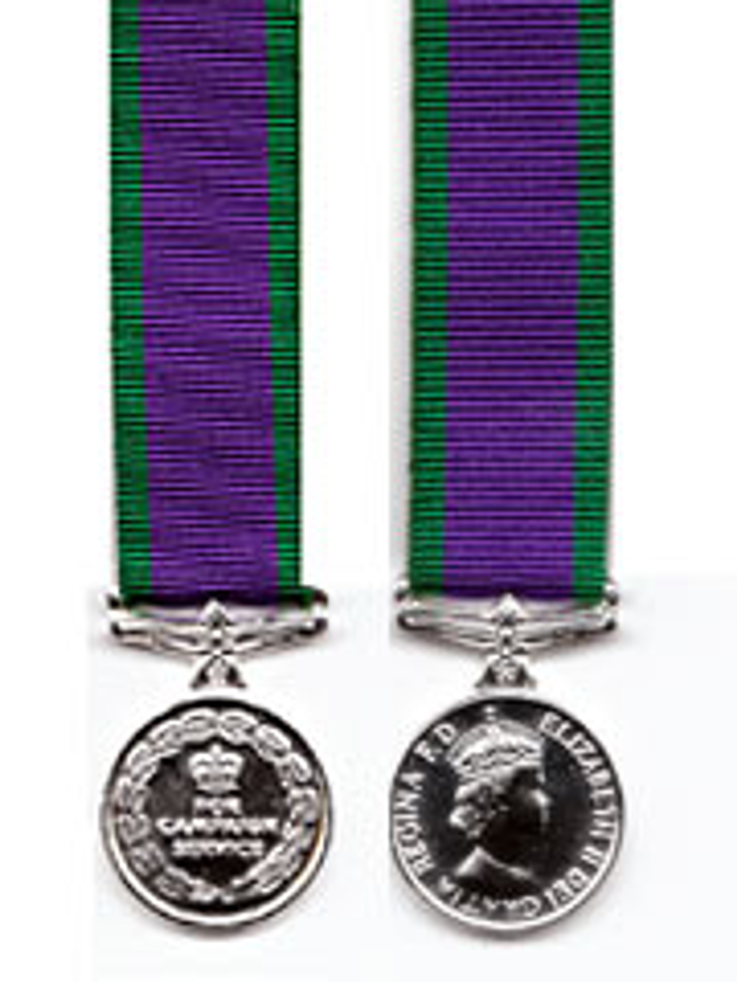 British Campain 1962 Miniature Medal