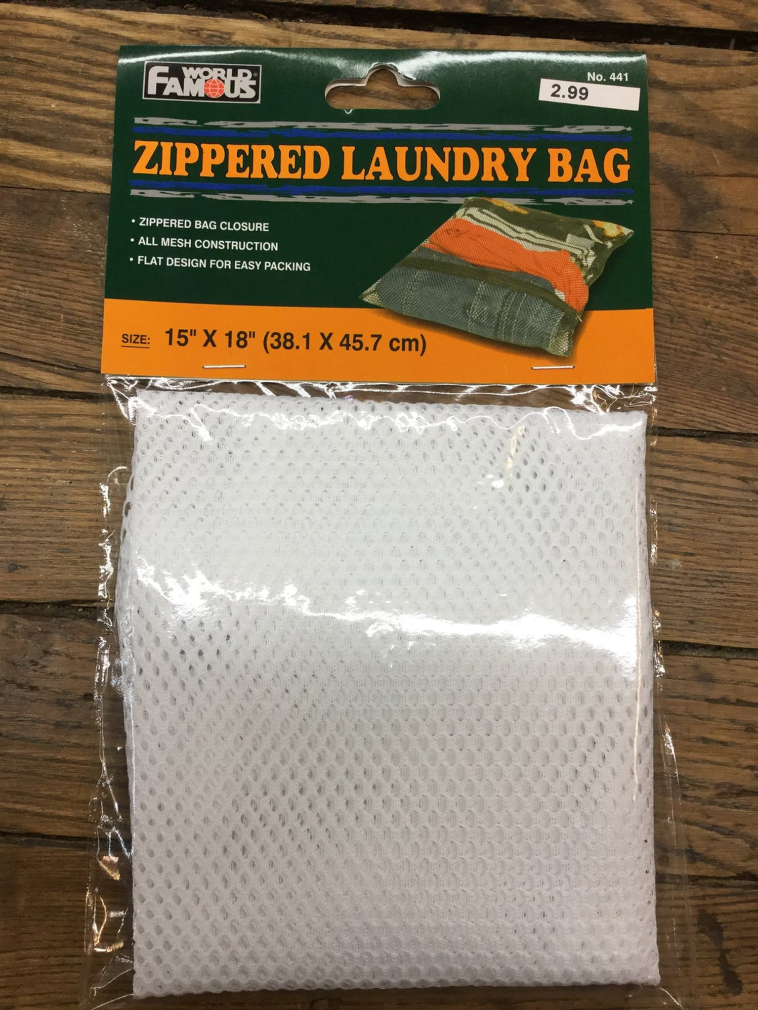 World Famous Zippered Laundry Bag