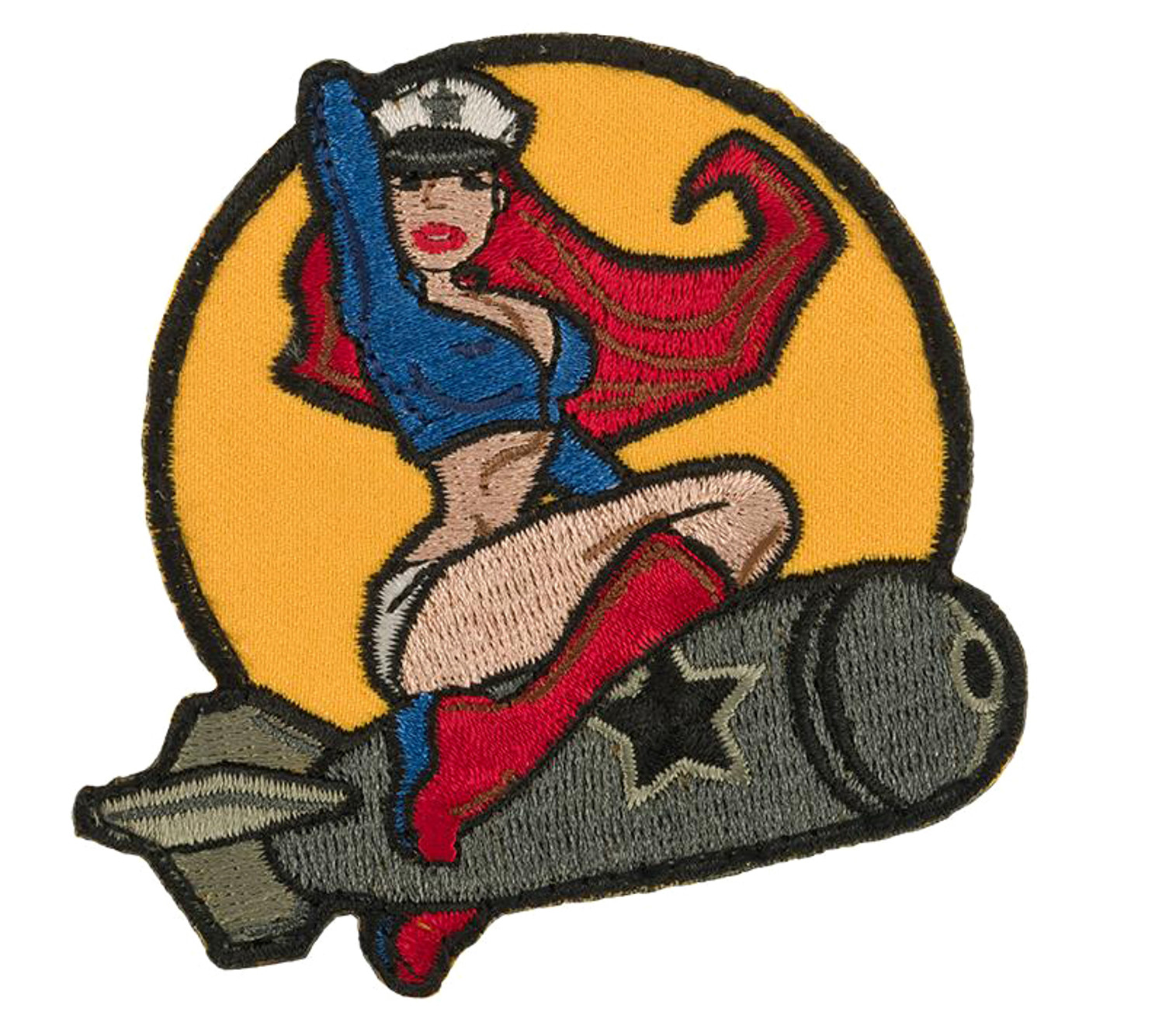 Mil-Spec Monkey Pin-up Girl #1 Morale Patch (Color: Full Color)