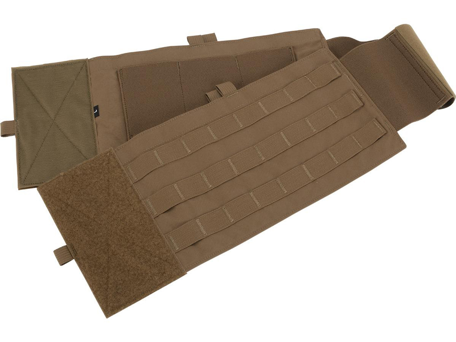 Mayflower Research Standard MOLLE Cummerbund with Side Plate Pocket (Color: Coyote Brown)