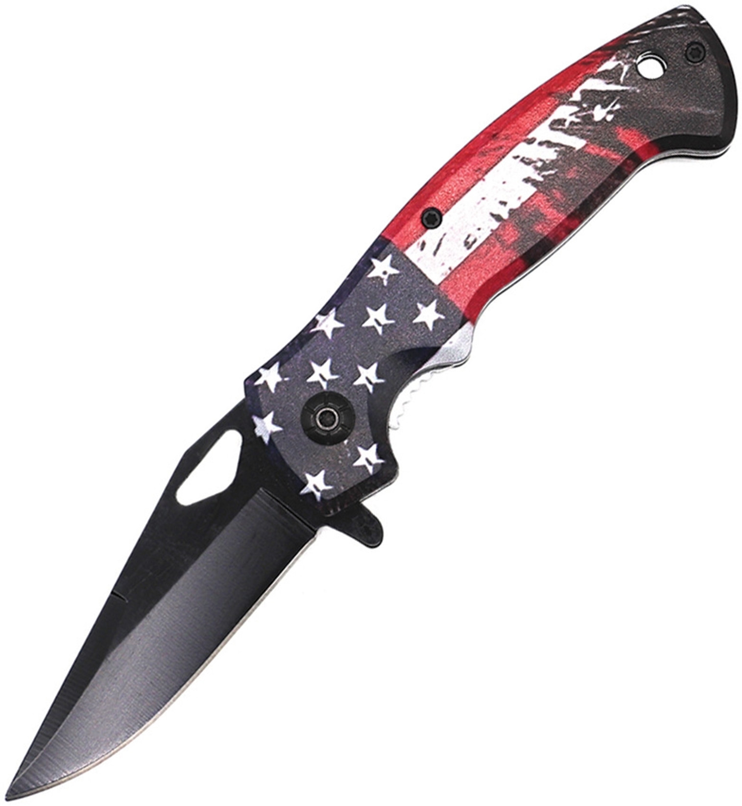 US Flag Linerlock