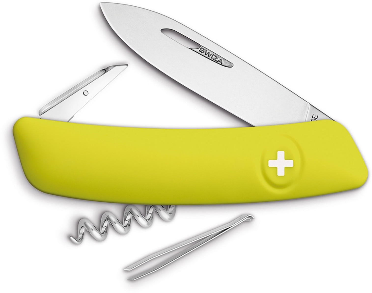 D01 Swiss Pocket Knife Yellow SZA101080