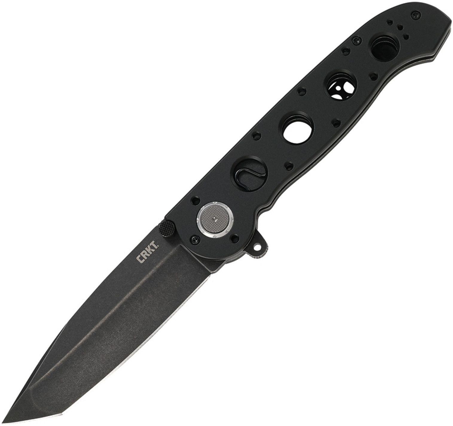 CRKT M16 Flipper Folding Knife, Assisted Opening, D2, Aluminum